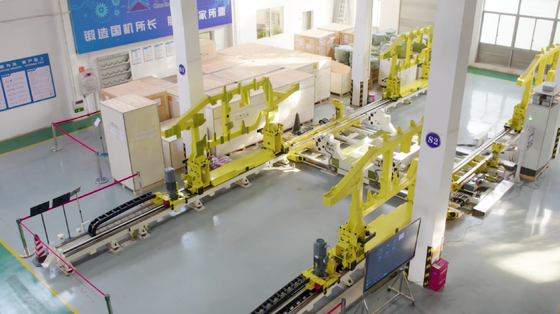 The overall assembly of the body-in-white for automotive welding and assembly project